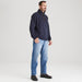 Ridgeline Men's Brancaster 1/4 Zip Top Navy
