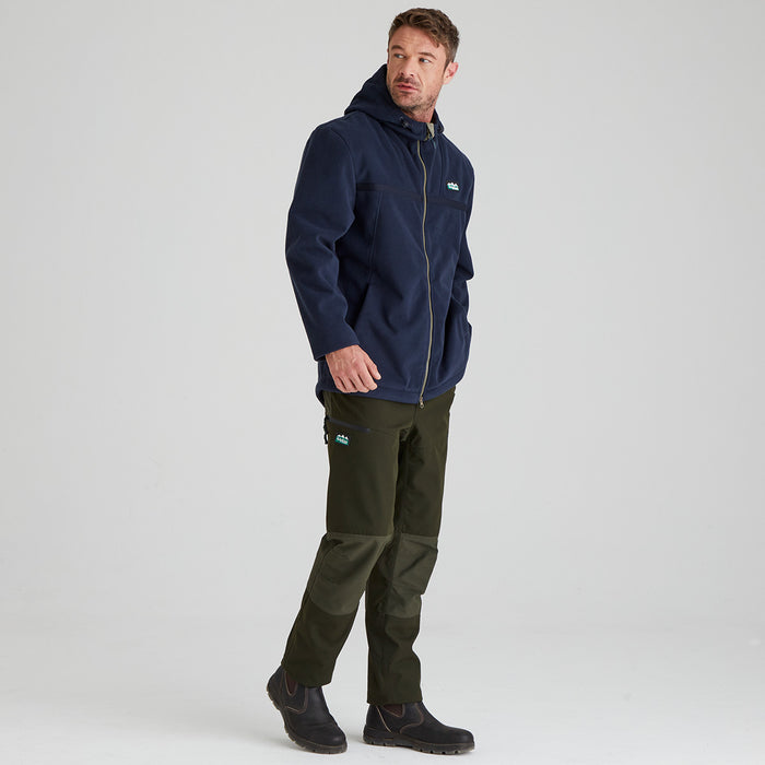Ridgeline Mens Kodiak Fleece Jacket Navy
