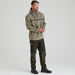 Ridgeline Mens Kodiak Fleece Smock Olive
