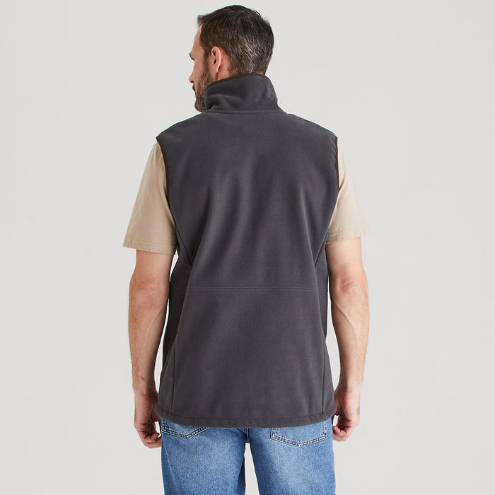 Ridgeline Men's Kodiak Fleece Gilet Shale