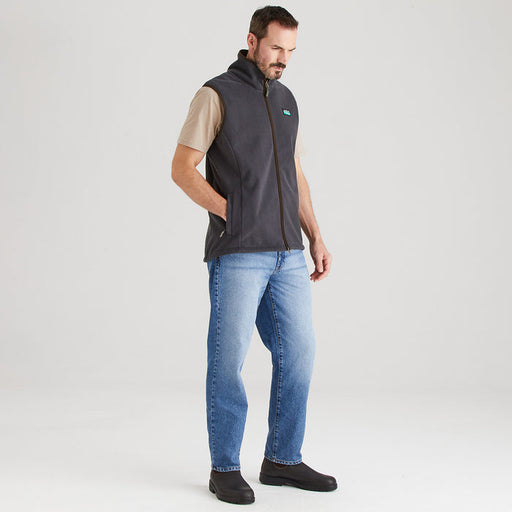 Ridgeline Men's Kodiak Fleece Gilet Shale