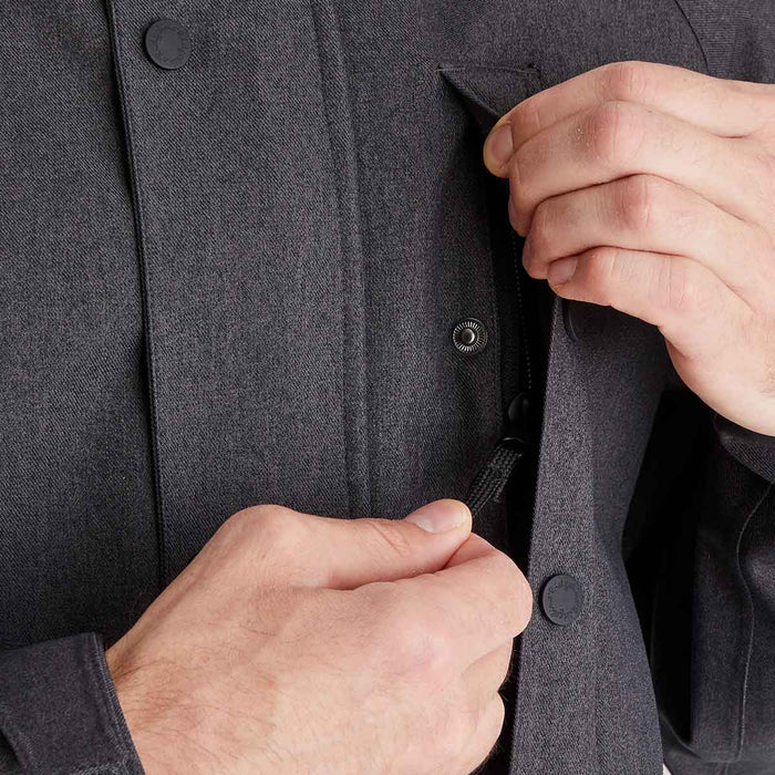 Ridgeline Men's Monsoon Light Jacket Shale Marl