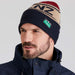 Ridgeline RidgelineNZ Kitted Beanie Hat Navy Multi