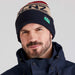 Ridgeline RidgelineNZ Kitted Beanie Hat Navy Multi