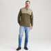 Ridgeline Men's Salthouse Zip Top Ivy Green Multi