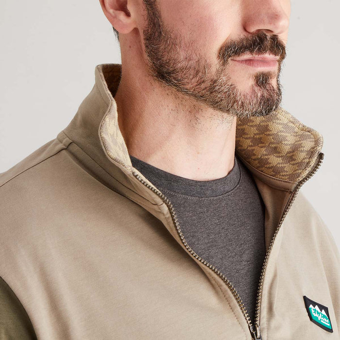 Ridgeline Men's Salthouse Zip Top Ivy Green Multi
