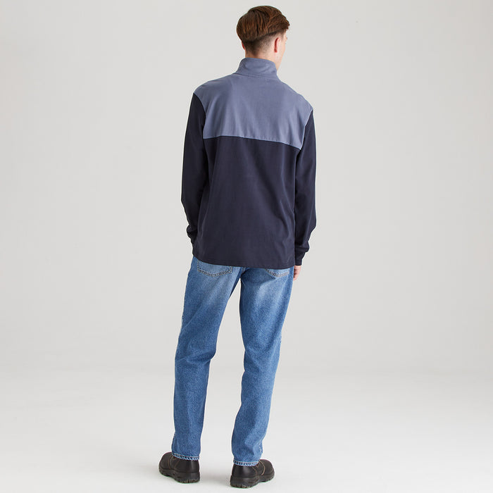 Ridgeline Men's Salthouse Zip Top Navy Multi