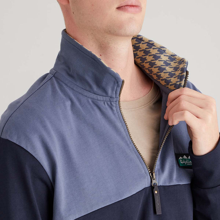 Ridgeline Men's Salthouse Zip Top Navy Multi