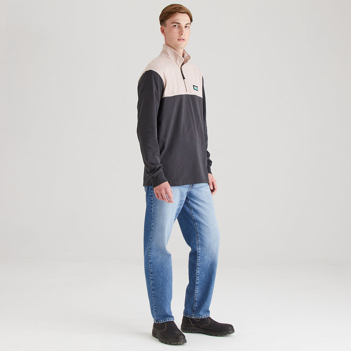 Ridgeline Men's Salthouse Zip Top Shale Multi