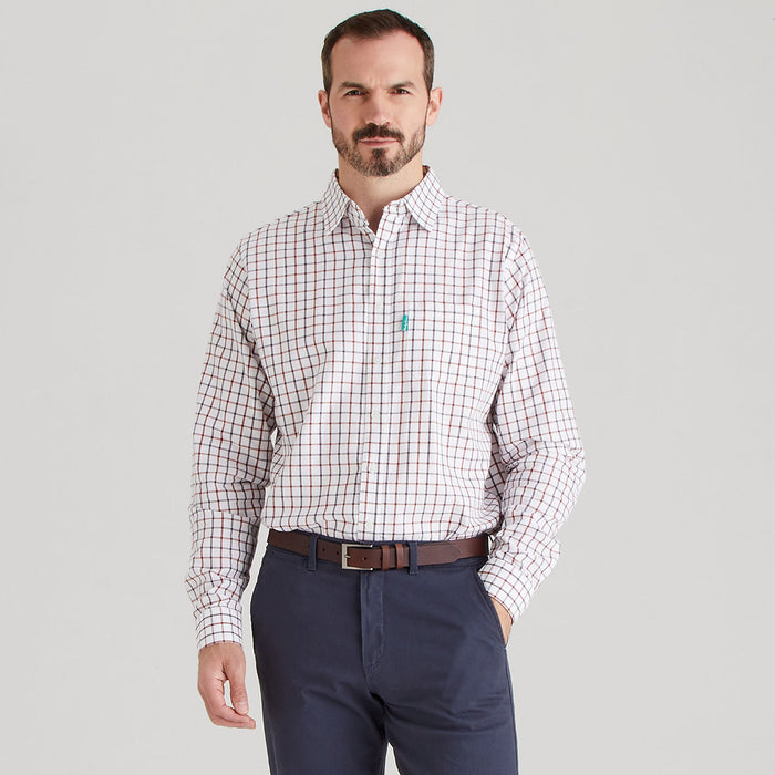 Ridgeline Men's Sedgebrook Shirt Shale & Russet