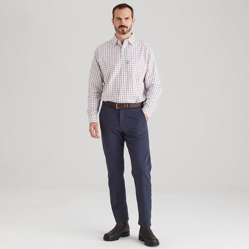 Ridgeline Men's Sedgebrook Shirt Shale & Russet