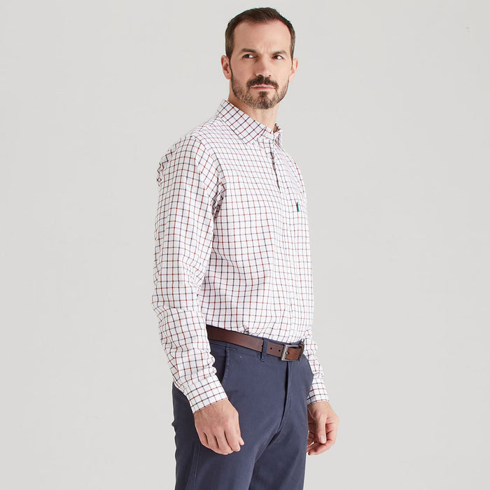 Ridgeline Men's Sedgebrook Shirt Shale & Russet