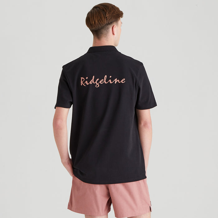 Ridgeline Men's Signature Polo Top Black