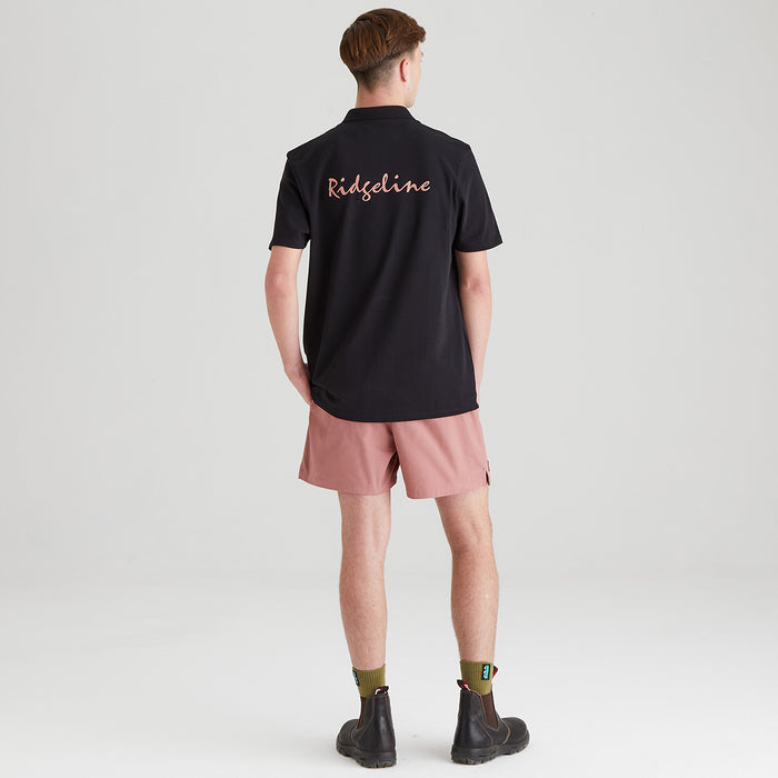Ridgeline Men's Signature Polo Top Black