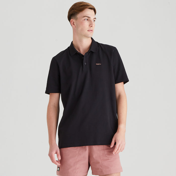 Ridgeline Men's Signature Polo Top Black