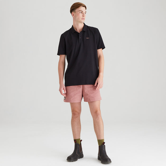 Ridgeline Men's Signature Polo Top Black