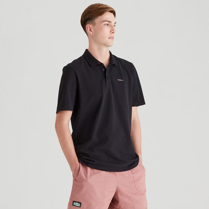 Ridgeline Men's Signature Polo Top Black