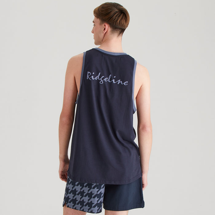 Ridgeline Men's Signature Singlet Navy