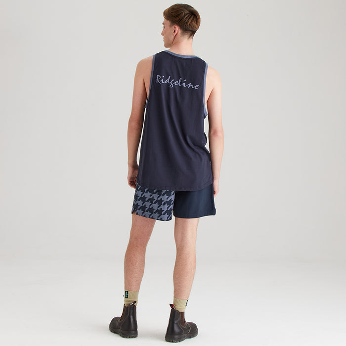 Ridgeline Men's Signature Singlet Navy