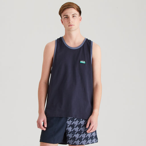 Ridgeline Men's Signature Singlet Navy