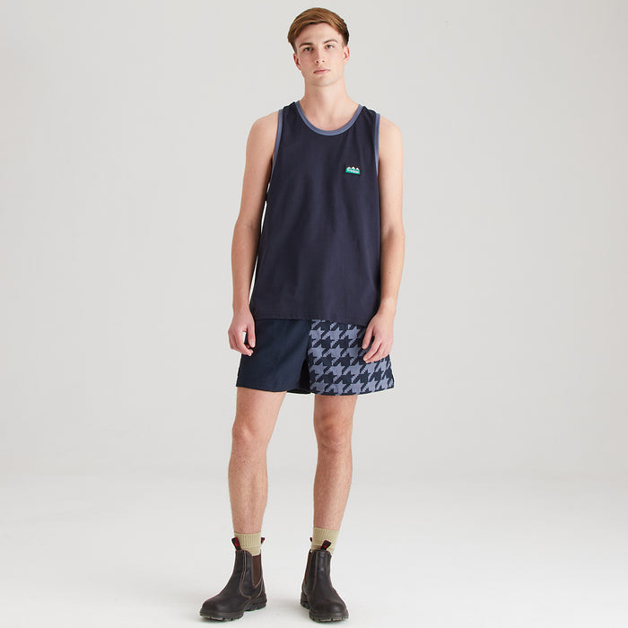 Ridgeline Men's Signature Singlet Navy