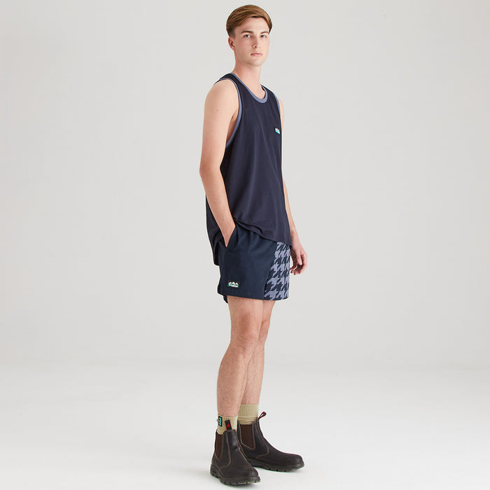 Ridgeline Men's Signature Singlet Navy