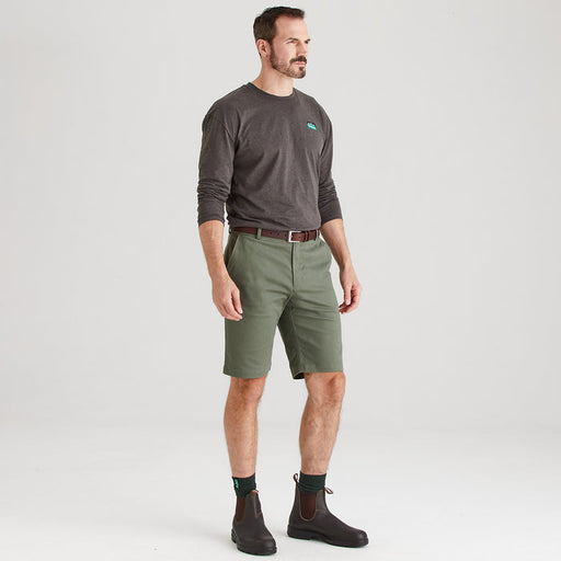 Ridgeline Men's Waxham Shorts Khaki Green