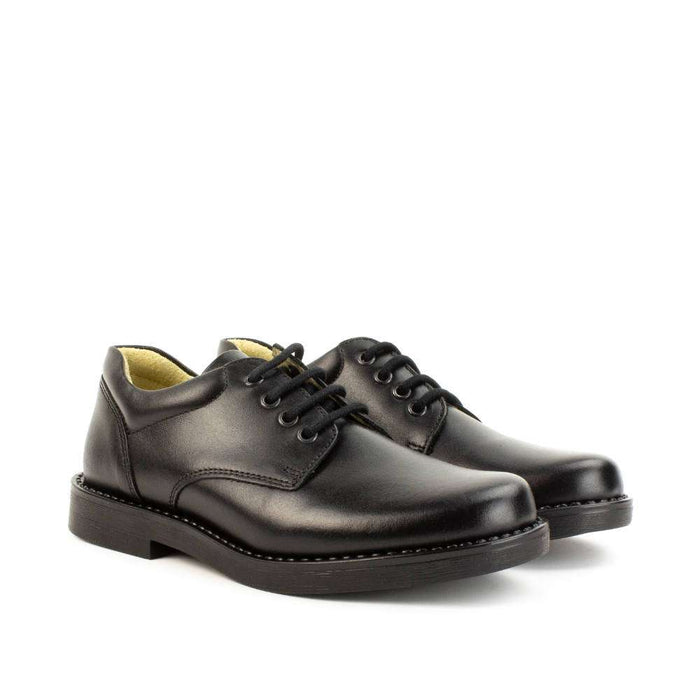Petasil Marcus Boys Black Shoe
