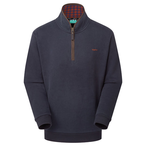 Ridgeline Men's Brancaster 1/4 Zip Top Navy