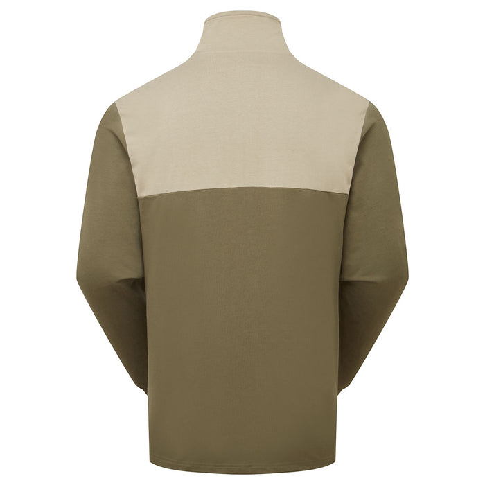 Ridgeline Men's Salthouse Zip Top Ivy Green Multi