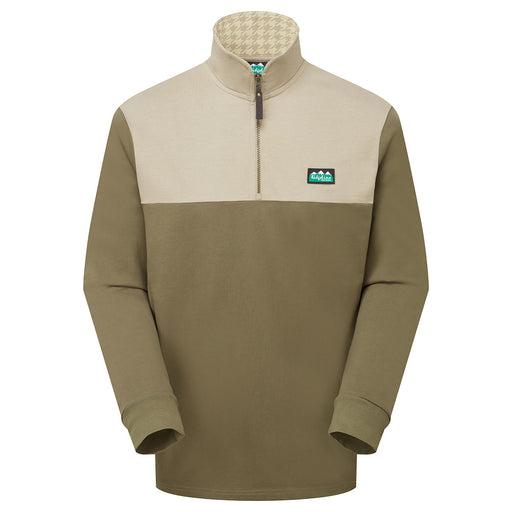 Ridgeline Men's Salthouse Zip Top Ivy Green Multi