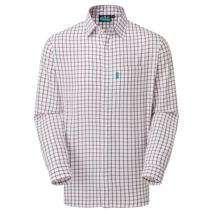 Ridgeline Men's Sedgebrook Shirt Shale & Russet