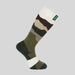 Ridgeline Merino Full Olive Stripe Socks
