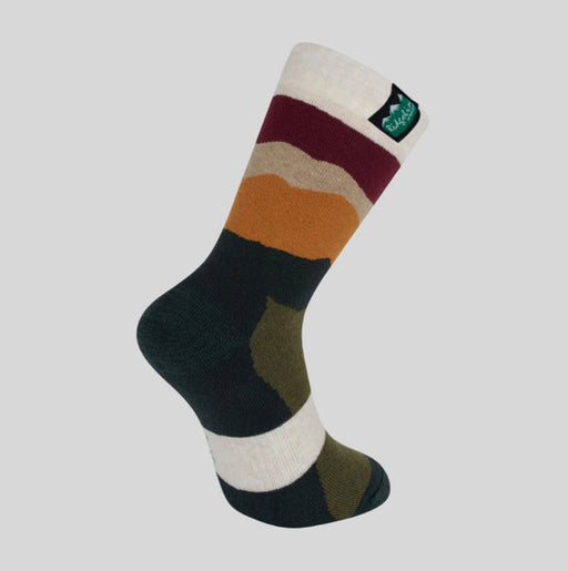Ridgeline Merino Mid Berry Socks