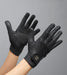 Premier Equine Mizar Leather Black Riding Glove