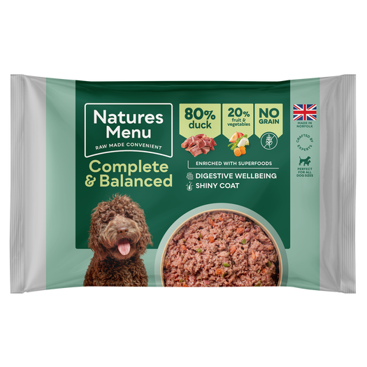 Natures Menu 80/20 Block Duck 500g
