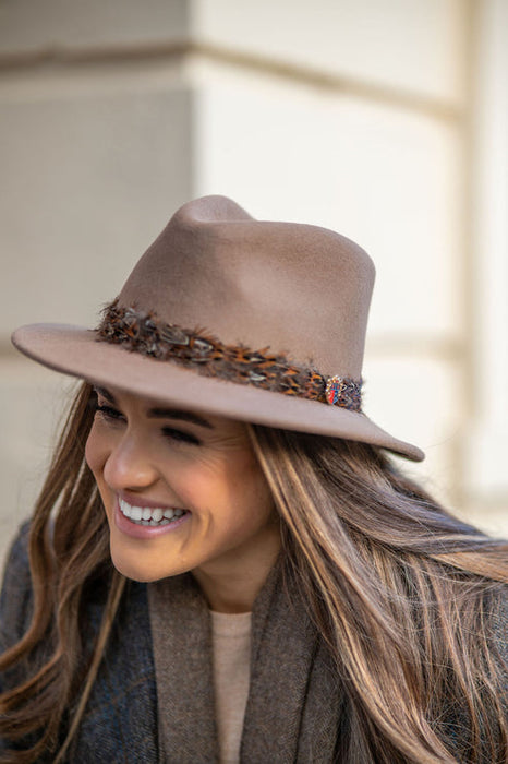Alan Paine Richmond Ladies Fedora Mink
