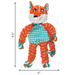 KONG Floppy Knots Fox