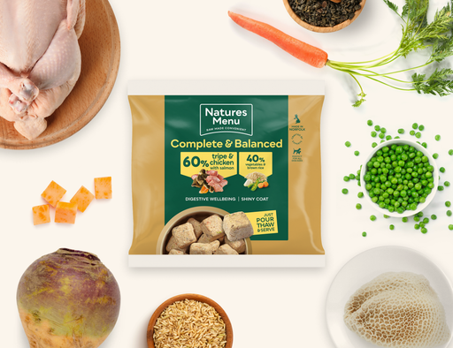 Natures Menu Complete & Balanced 60/40 60% Tripe And Chicken 1kg