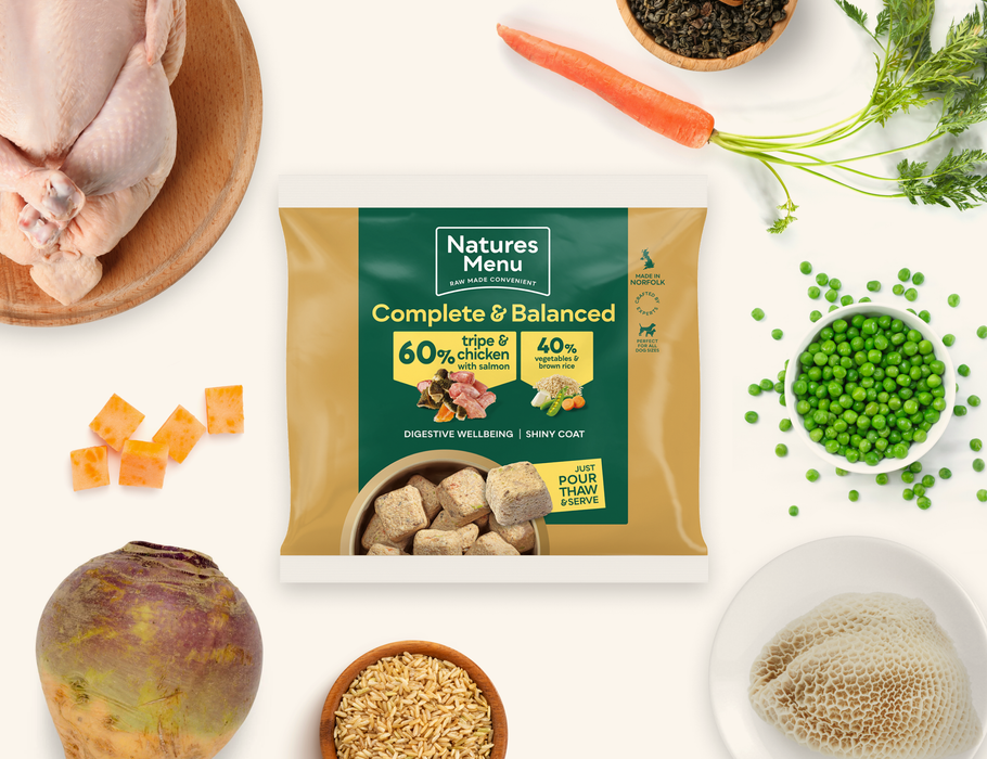 Natures Menu Complete & Balanced 60/40 60% Tripe And Chicken 1kg