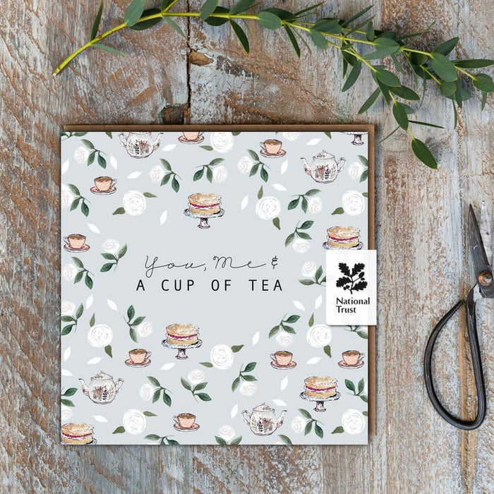 Toasted Crumpet You Me And A Cup Of Tea Card