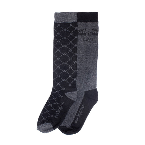 Toggi Mens Nassington Black & Grey Sock 2pk
