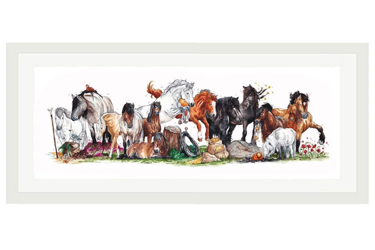 Kate Simpson Our Native Ponies Card