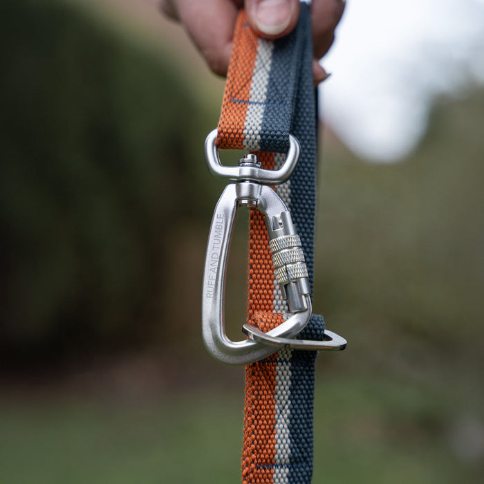 All-Terrain Lead Navy & Amber