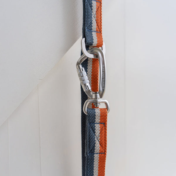 All-Terrain Lead Navy & Amber
