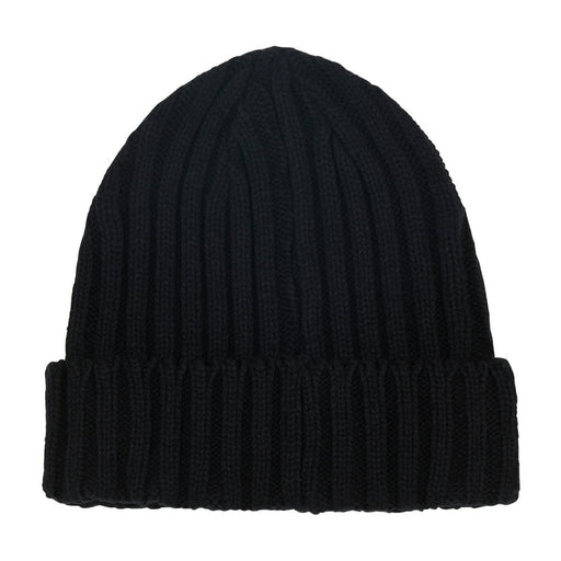 Ridgeline Knitted Beanie Hat Navy