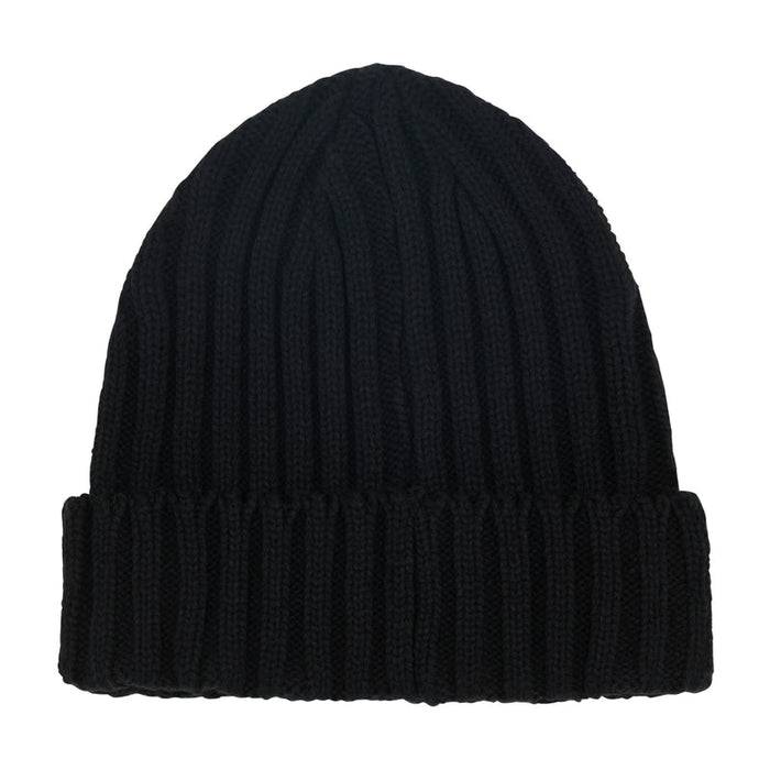 Ridgeline Knitted Beanie Hat Navy