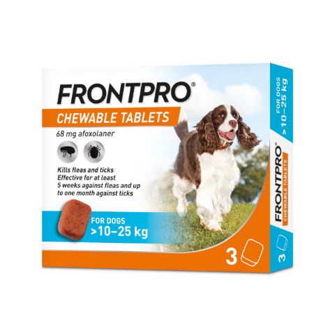FrontPro Flea&Tick TABLETS 10-25kg PML