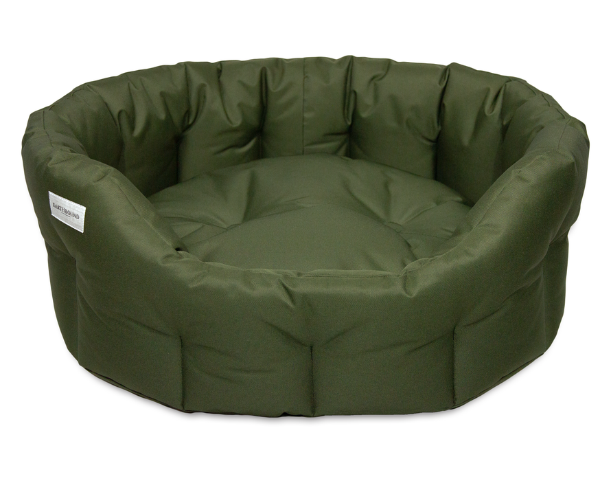 Earth Bound Round WaterProof Bed Forest Green