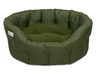 Earth Bound Round WaterProof Bed Forest Green